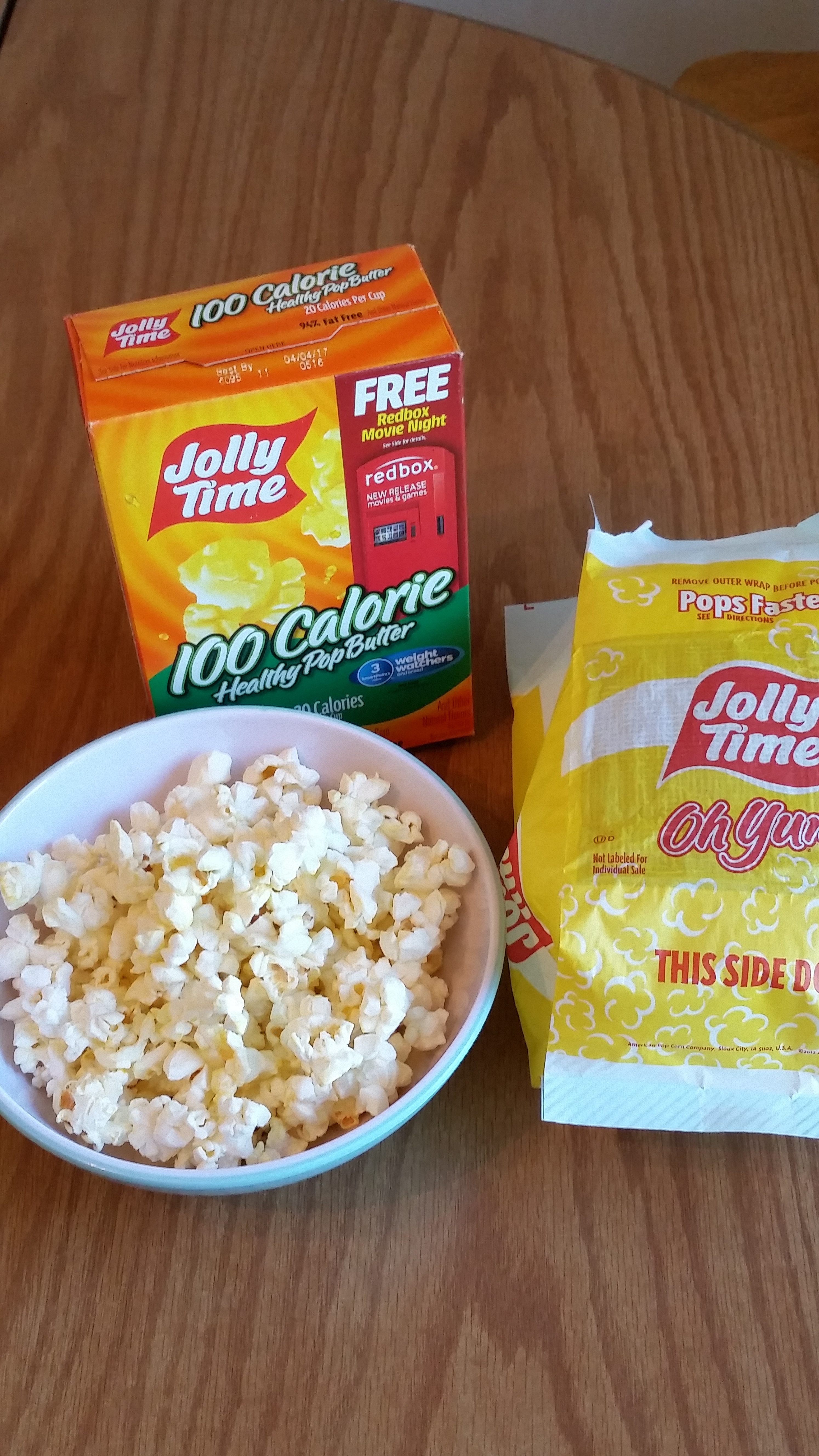 Pollinate Weight Watchers Jolly Time Popcorn 100 Calorie Bags