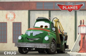 And a World of Cars movie wouldn't be as good without a trusty sidekick. Think of him as Mater's long-lost, but more on-the-ball cousin, Chug