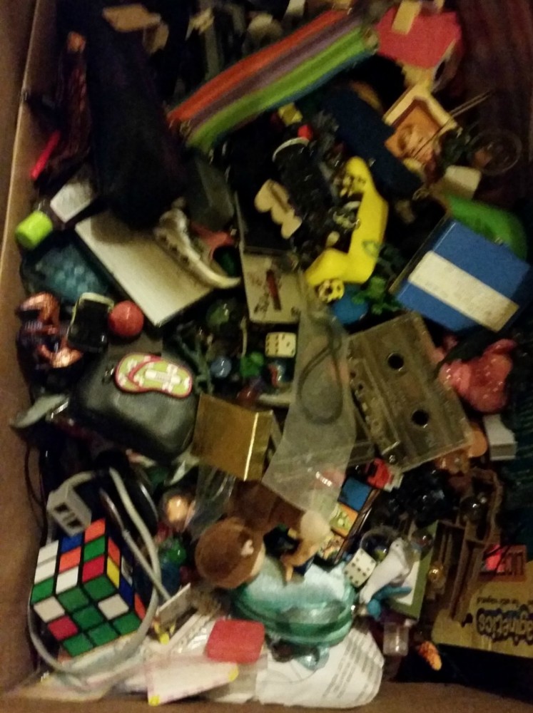 Organization Box of Miscellaneous Toys