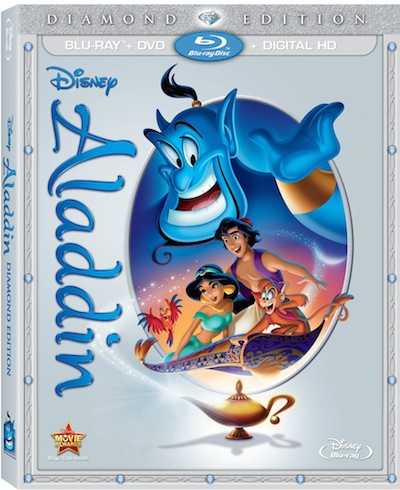 Aladdin Diamond Edition Bluray Digital HD Disney Movies Anywhere