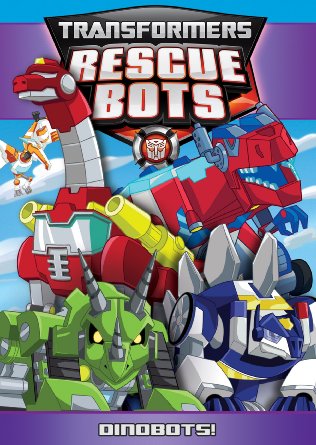 Transfomers Rescue Bots Dinobots DVD