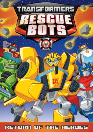 Transfomers Rescue Bots Return of the Heroes DVD